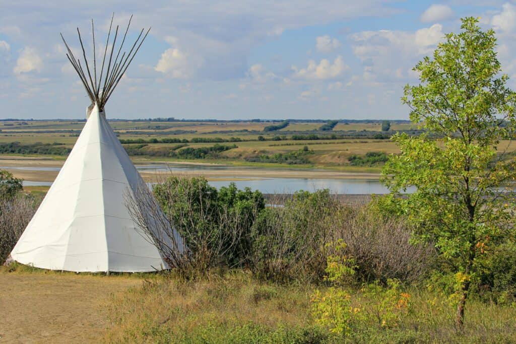 tipi-overlooking-river
